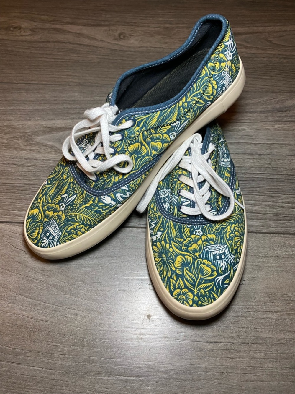 EUC Element x Timber Collab Passiph Floral Snake Rabbit Trunk Skate Shoes